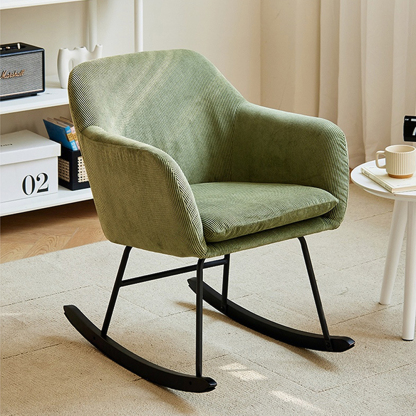 コンパクトロッキングチェア | 省スペースで心地よい揺らぎを楽しめる