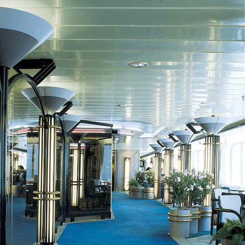 装飾パネル - 10/100/200/300 - DAMPA ApS - 船の天井 / アルミニウム