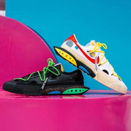 国内4月8日発売予定】オフホワイト × ナイキ ブレーザー ロー 77 全2色