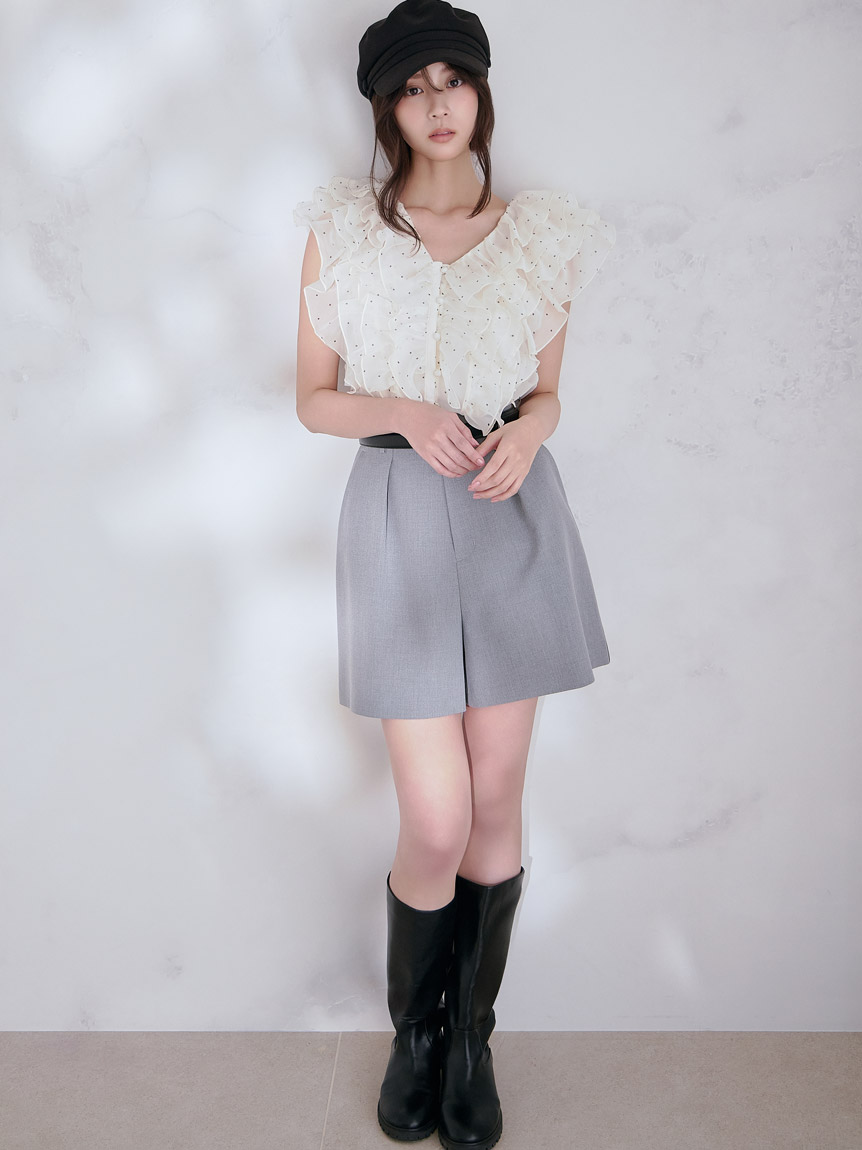 シンプルショートパンツ(ショートパンツ)｜パンツ｜SNIDEL(スナイデル