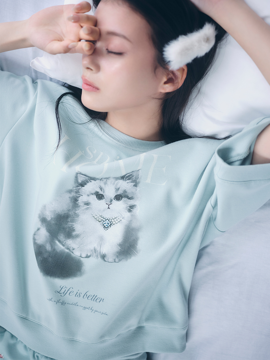 CATラメニットカーディガン(カーデ＆ガウン)｜スナイデルホーム