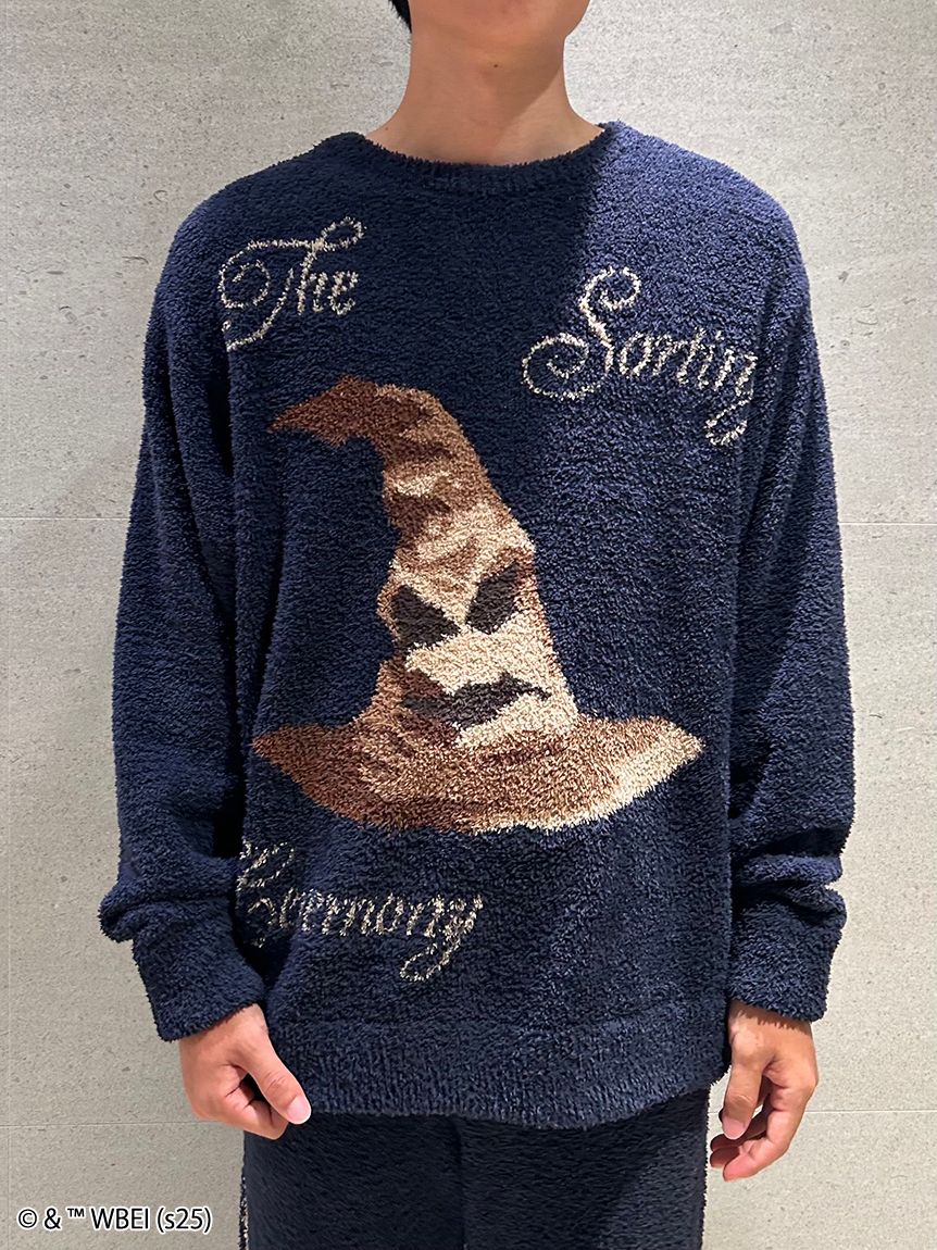 メンズ】【ハリー・ポッター】モチーフニットプルオーバー(トップス