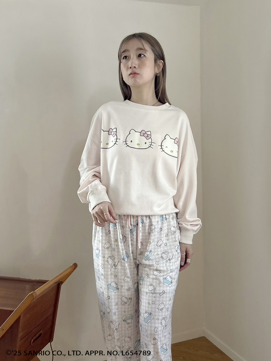 HELLO KITTY】総柄ロングパンツ(ロングパンツ)｜スナイデルホーム