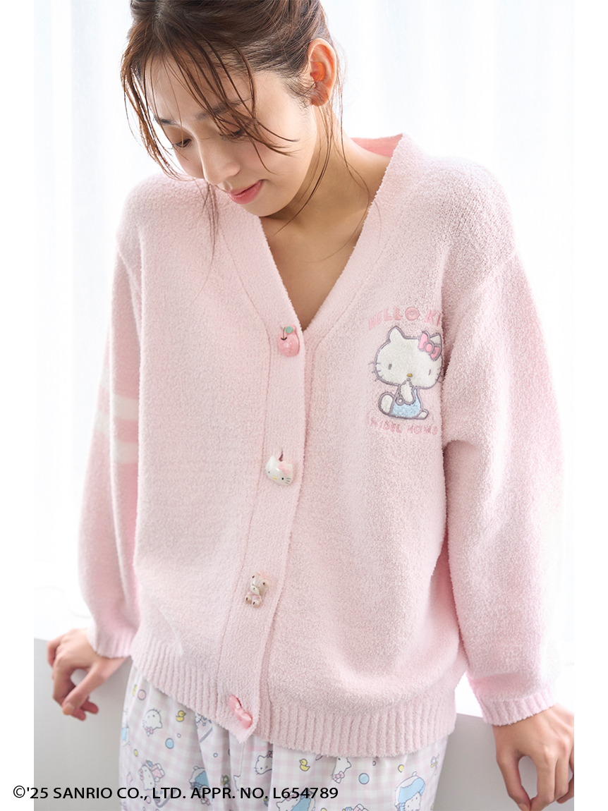 WEB限定カラーあり】【HELLO KITTY】ニットカーディガン(カーデ