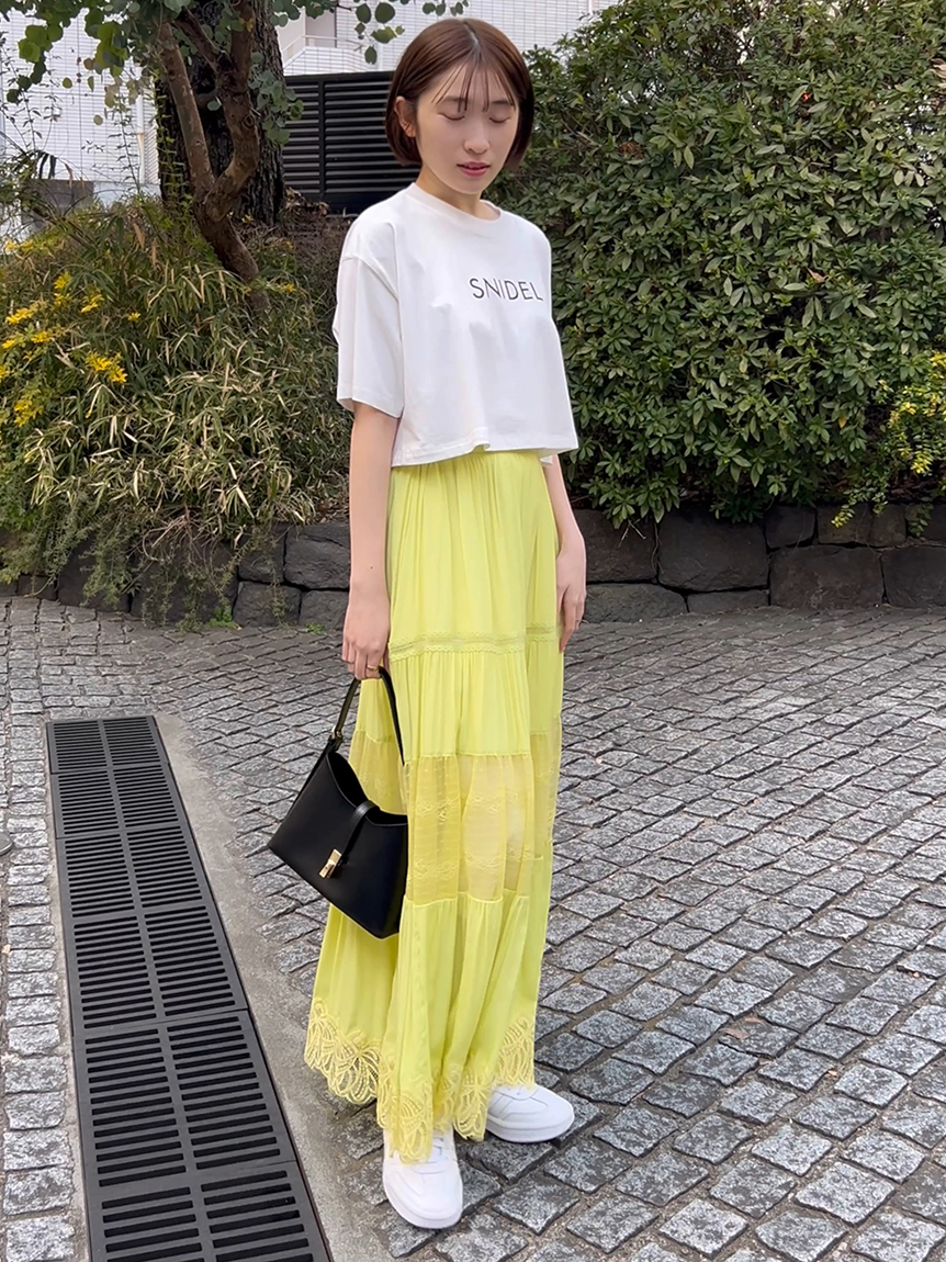 SNIDELロゴTシャツ(Tシャツ・カットソー)｜トップス｜SNIDEL