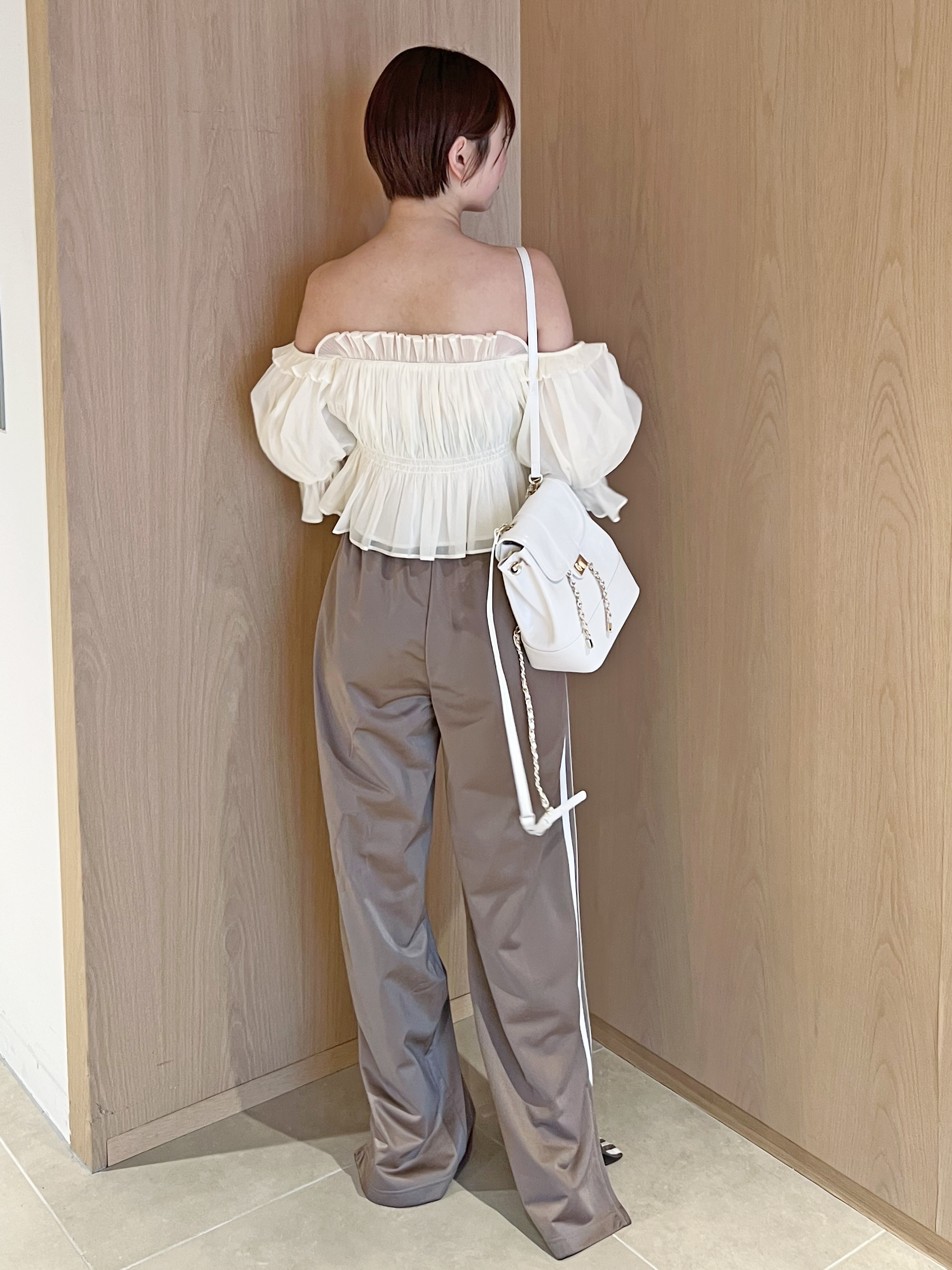 ギャザーオフショルブラウス(シャツ・ブラウス)｜トップス｜SNIDEL