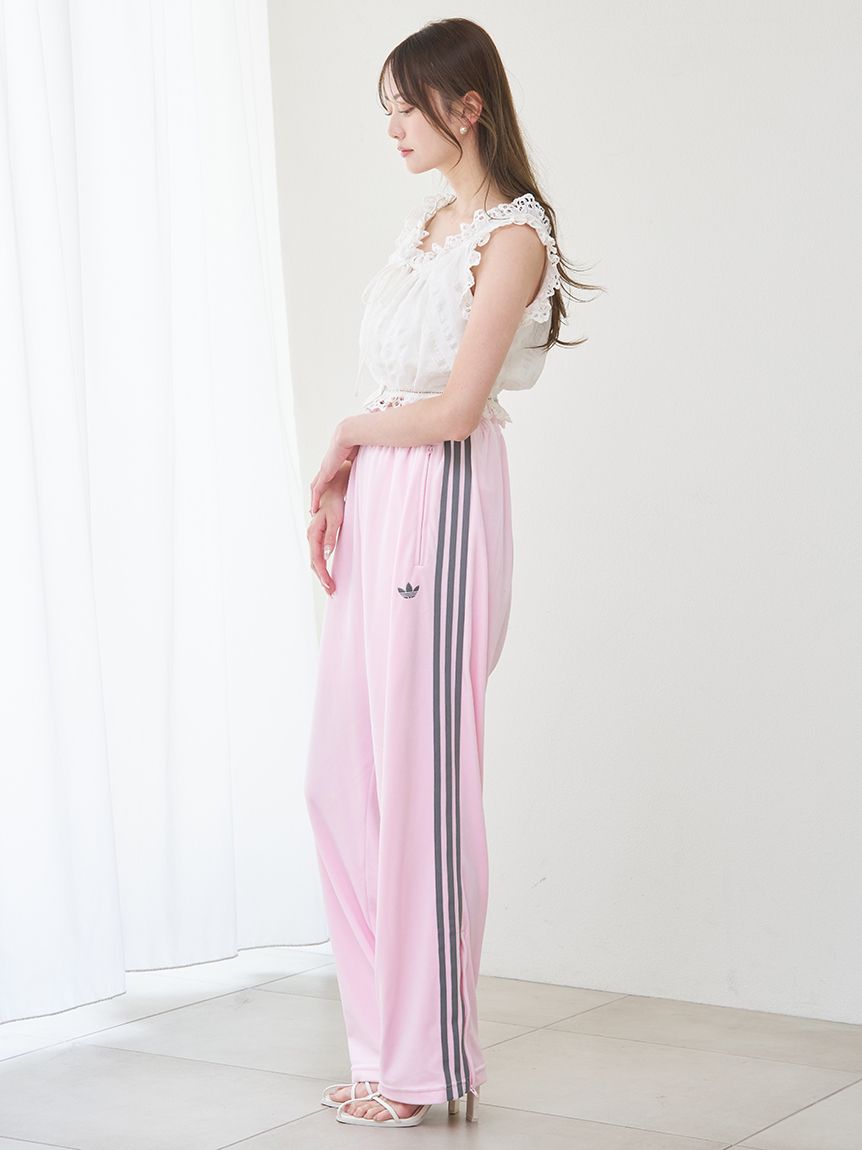 クロップドコットンフリルブラウス(シャツ・ブラウス)｜トップス