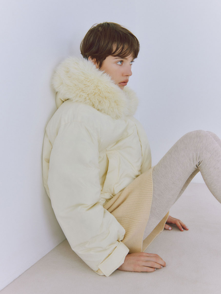 フードファーショートダウン(ブルゾン)｜アウター｜SNIDEL(スナイデル