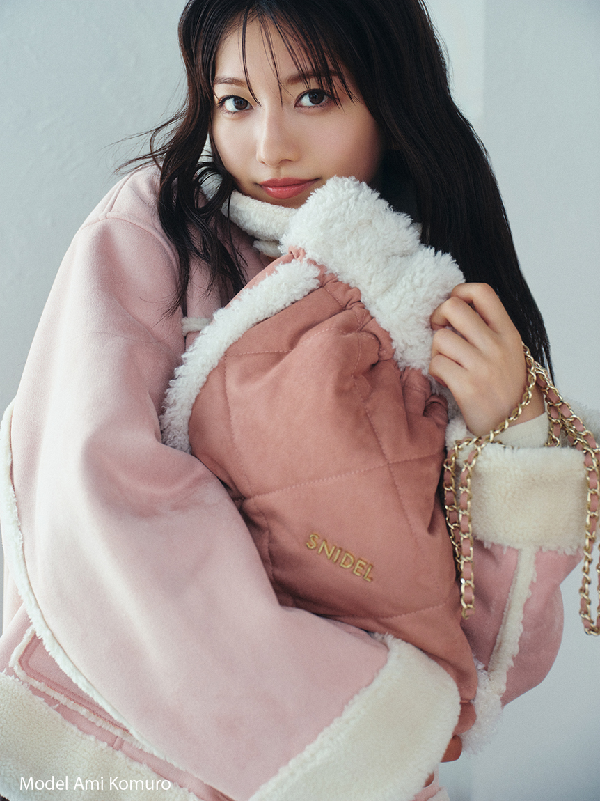 WEB限定/ボアコレクション】金ボタンバリエジャケット(ブルゾン