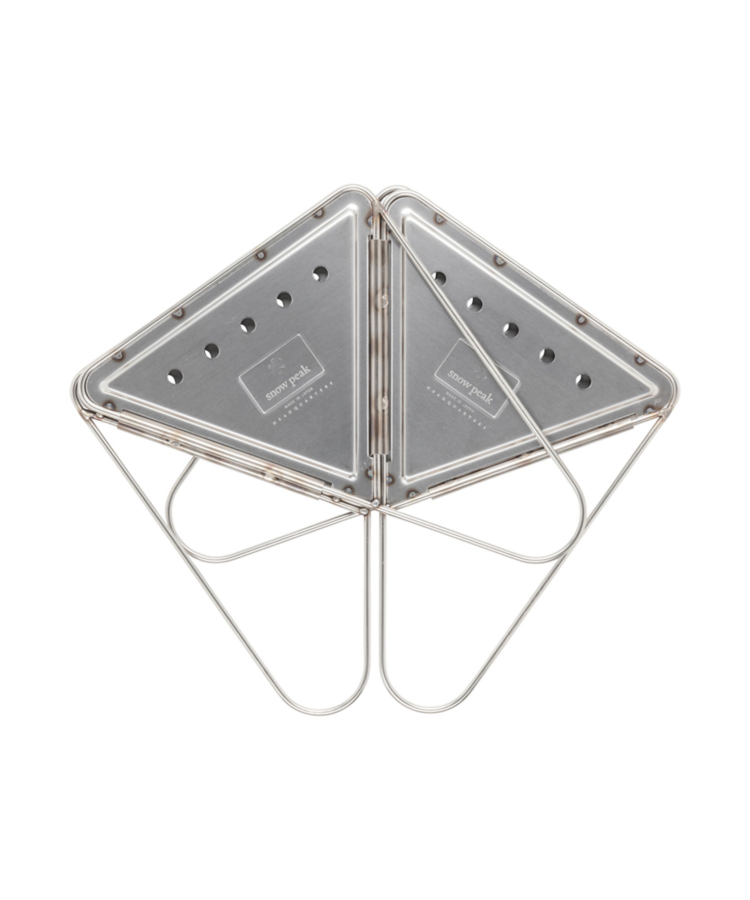 ちょこれーと スノーピーク 折りたたみ式焚き火台 S ステンレス製 ちょ