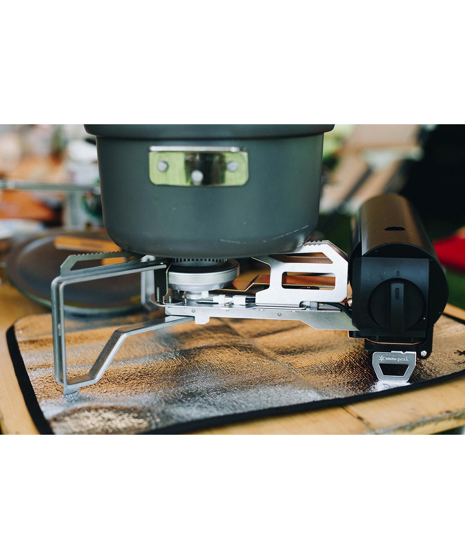 HOME＆CAMP バーナー ブラック| スノーピーク(Snow Peak)