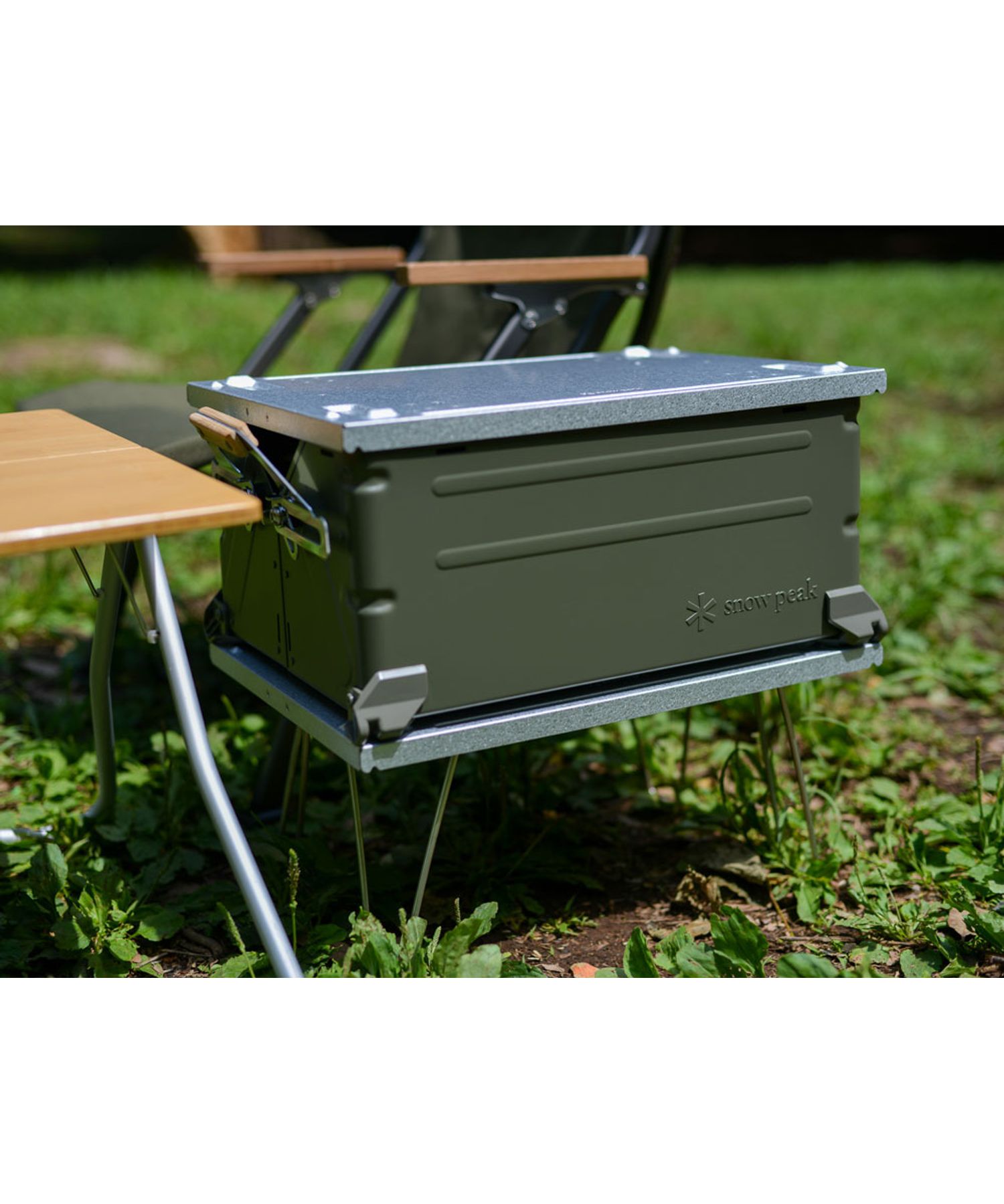 シェルフコンテナ 25 オリーブドラブ| スノーピーク(Snow Peak)