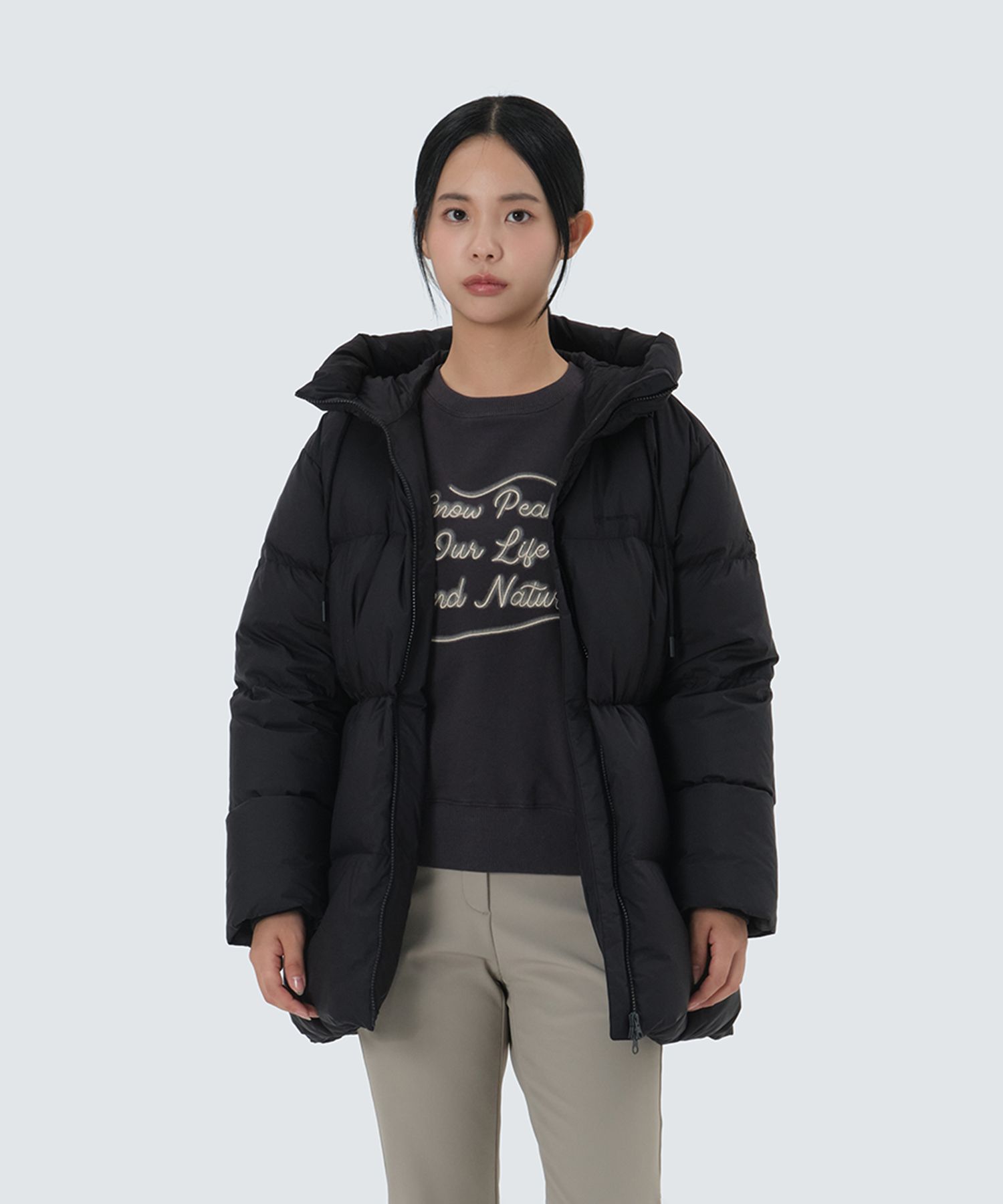 LW Women's M Leng Heavy Down Jacket| スノーピーク(Snow Peak)