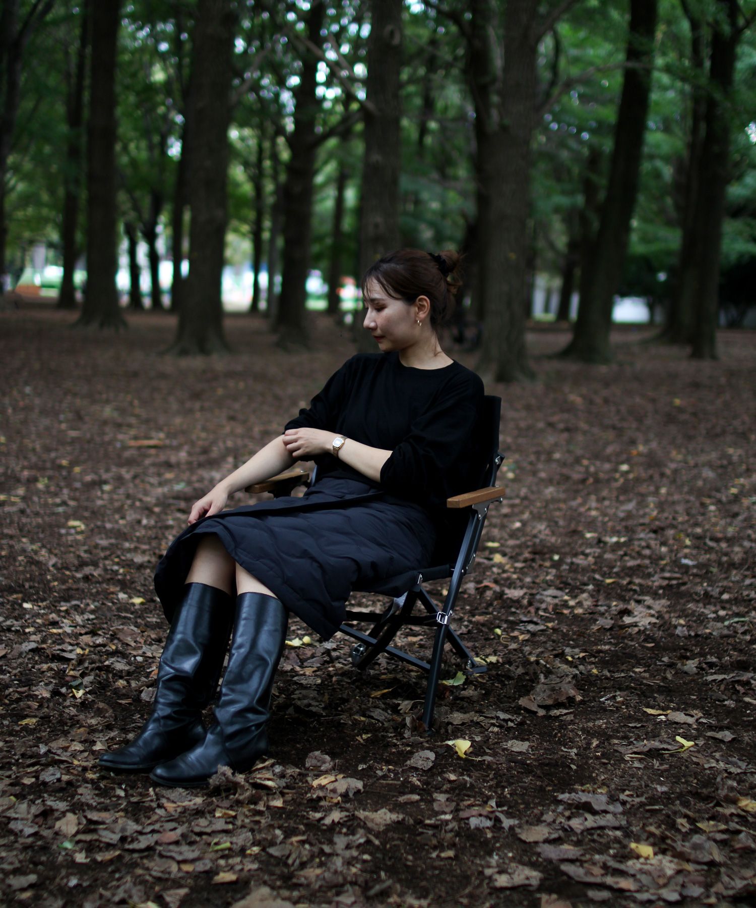 ローチェアショートブラック| スノーピーク(Snow Peak)