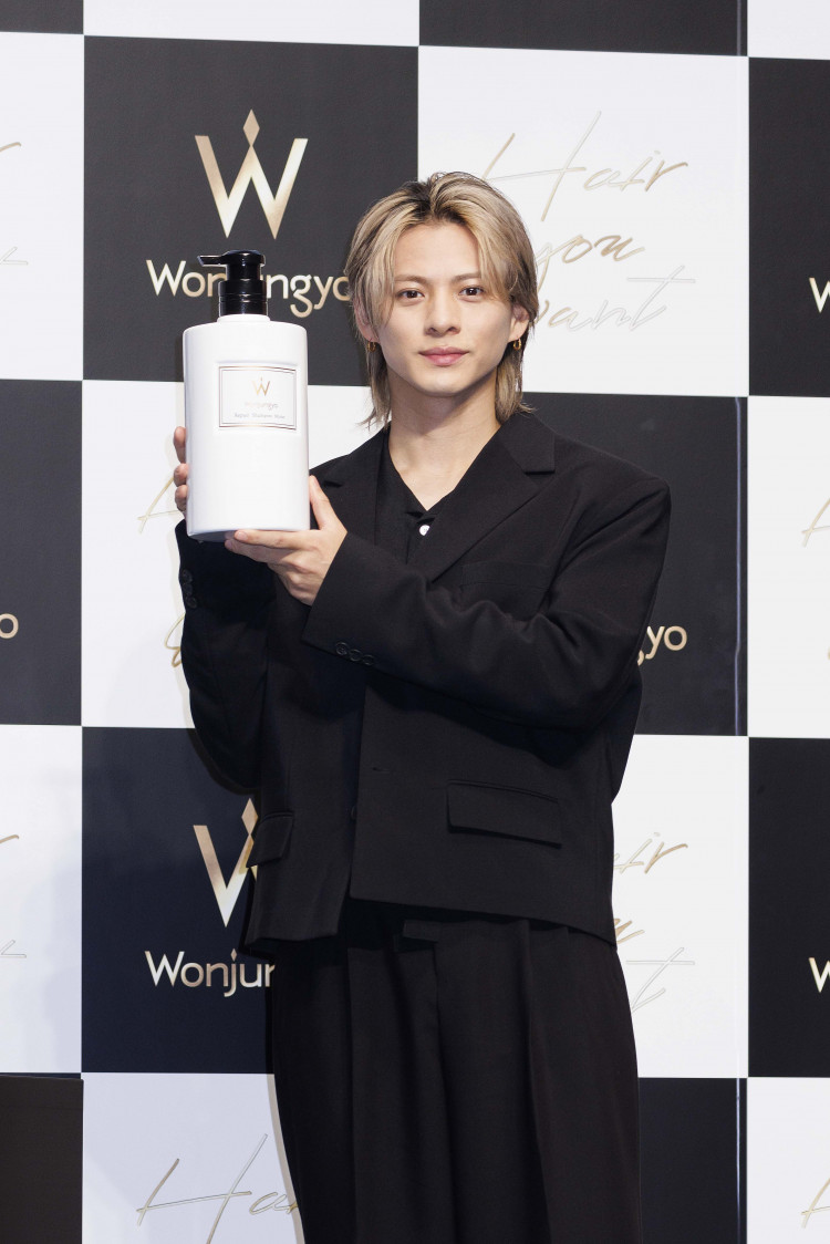 動画あり】Number_i平野紫耀「Wonjungyo Hair」CM発表会ルポ
