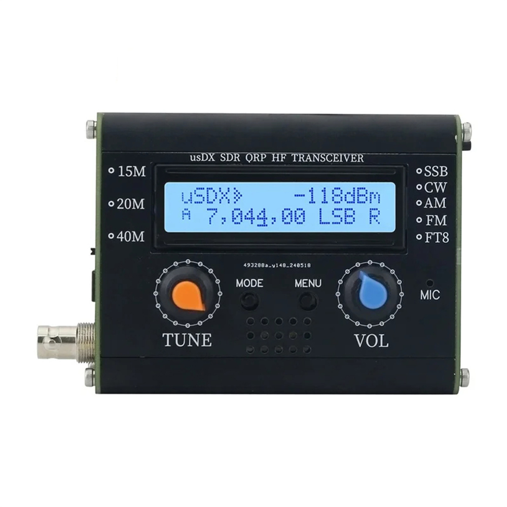 5W usDX SDR QRPトランシーバーQCX-SSBからSSB 3バンドオールモード