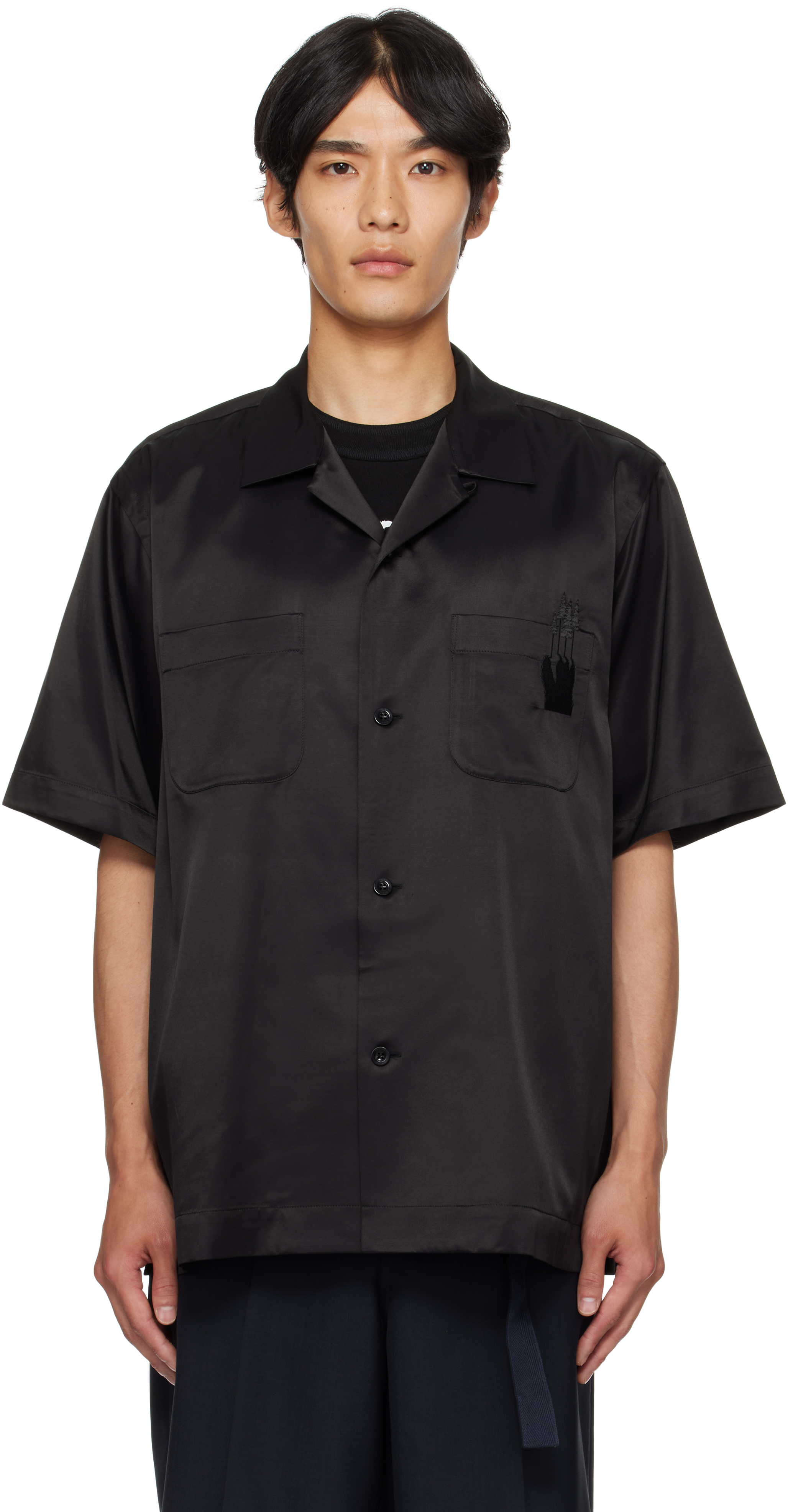 sacaiのブラック 'Where The Wild Things Are' シャツがセール中