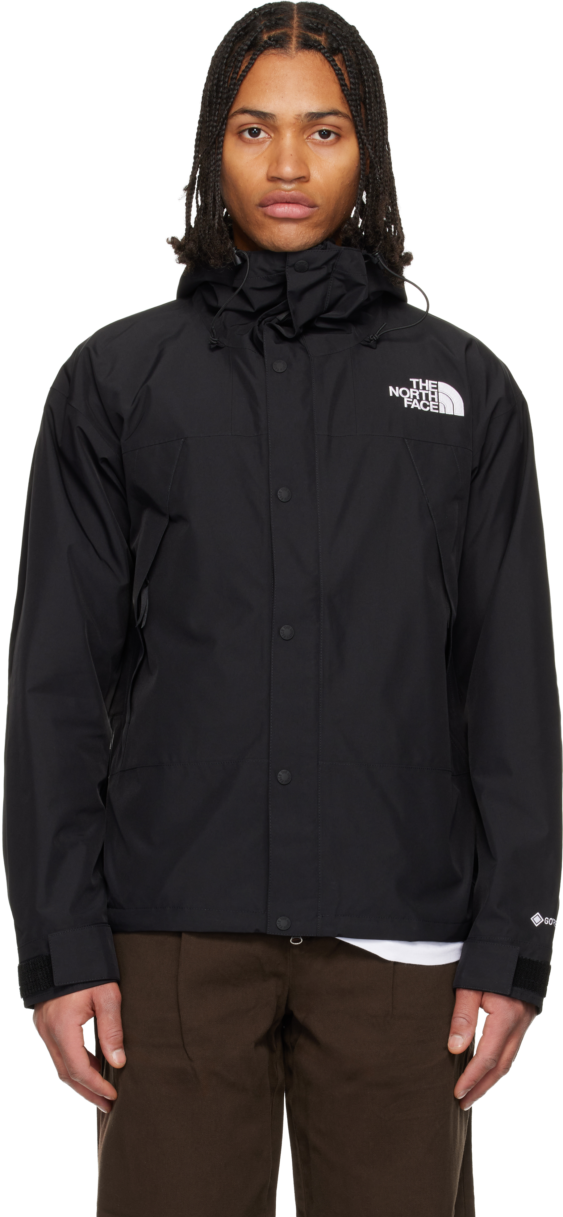 The North Face: ブラック GORE-TEX Mountain ジャケット | SSENSE 日本