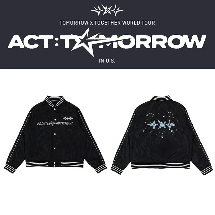 2025 Tomorrow x Together ACT Tomorrow IN US Varsity Jacket