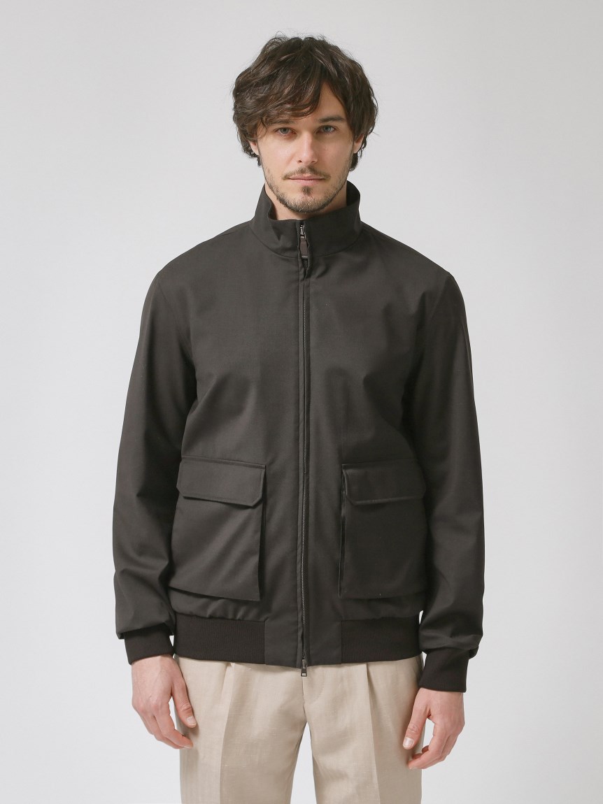 LORO PIANA｜STORM SYSTEM】ウール バルスターブルゾン（アウター