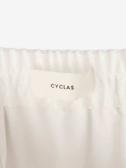 シルクプリント柄スカート（スカート）｜CYCLAS（シクラス