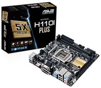 Buy ASUS H110I Plus Motherboard [H110I-PLUS] | PC Case Gear Australia
