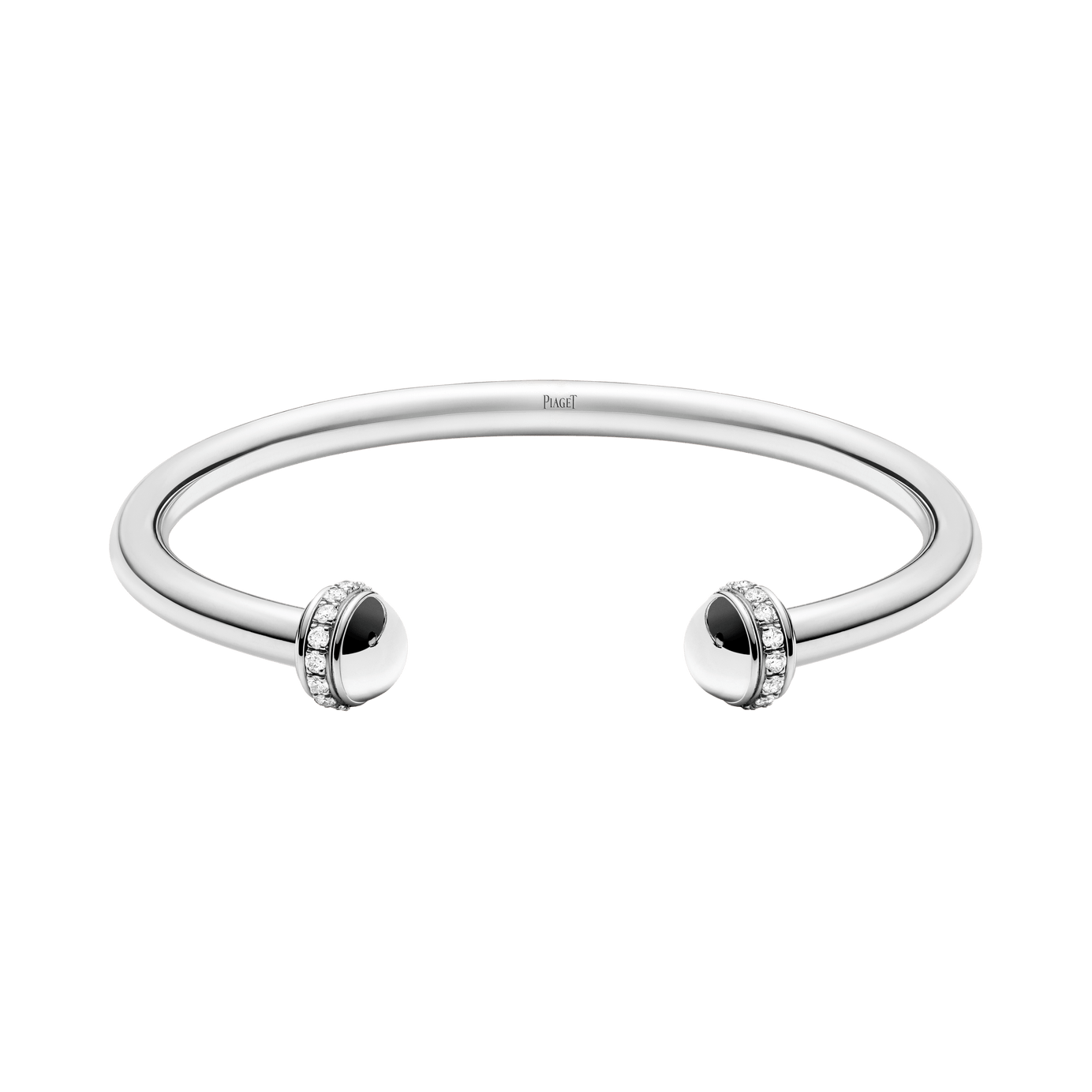 ホワイトゴールド製ダイヤモンドバングル- ピアジェ G36PV300