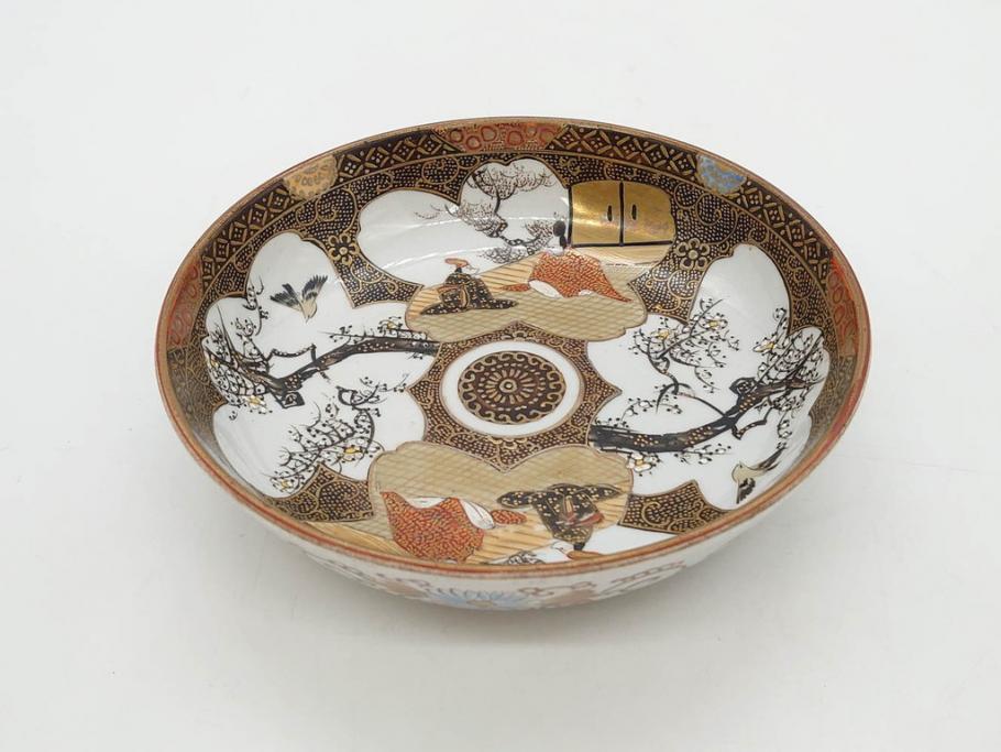 公式】アンティーク家具ラフジュ工房商品詳細ページ明治期 九谷焼 色絵