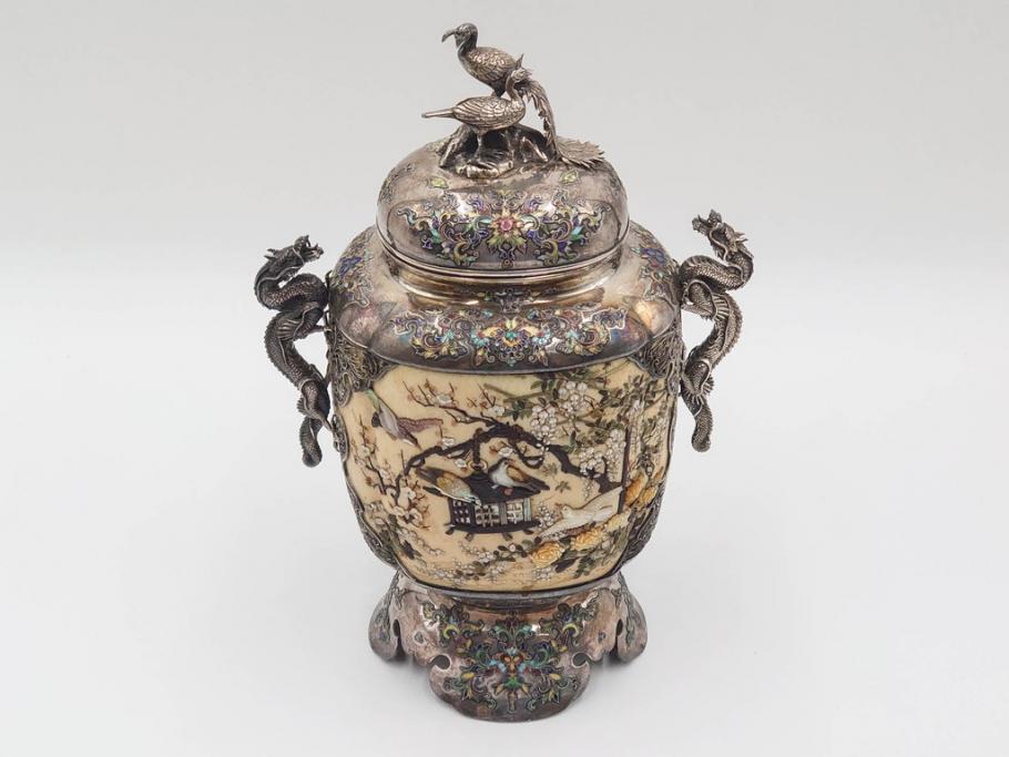 公式】アンティーク家具ラフジュ工房商品詳細ページ明治期 芝山象嵌