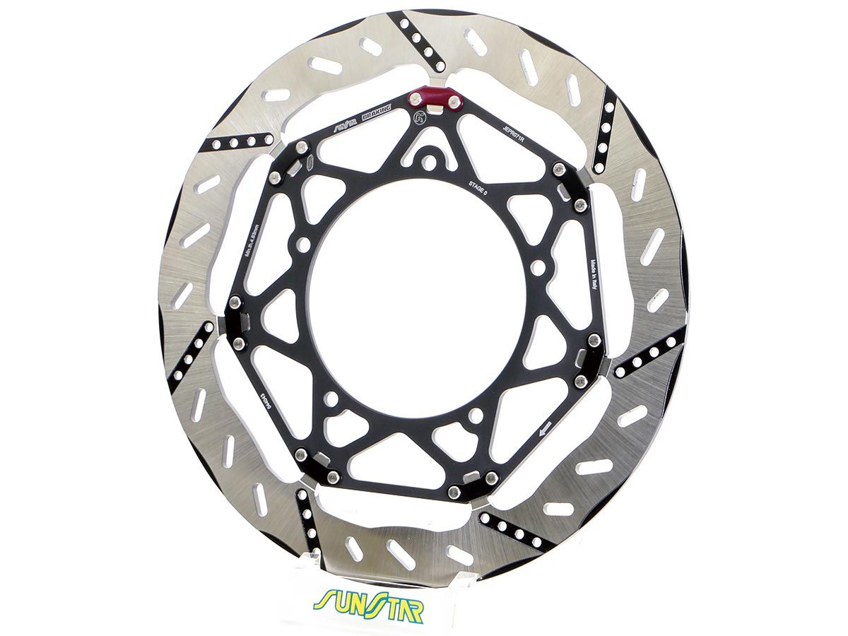 レースで鍛え上げられた新型ウェーブディスク、サンスター×ブレーキ