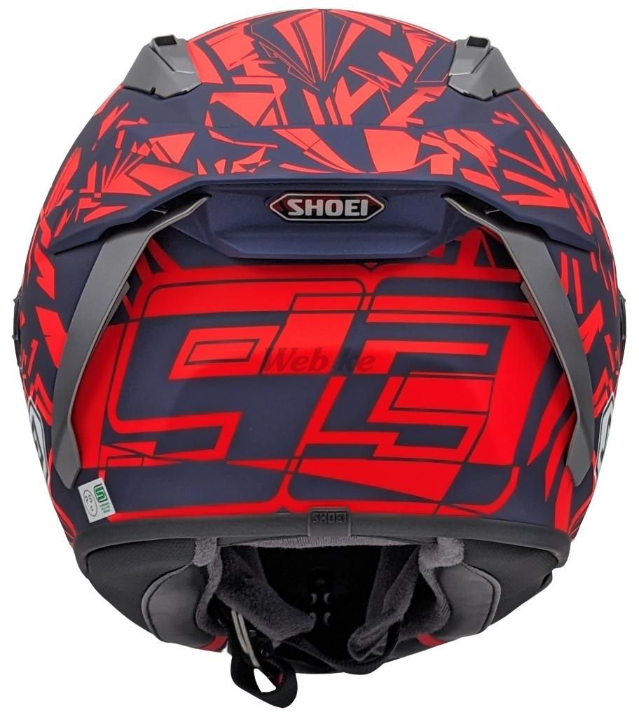 Webike | SHOEI ショウエイ X-Fifteen MARQUEZ DAZZLE［エックス