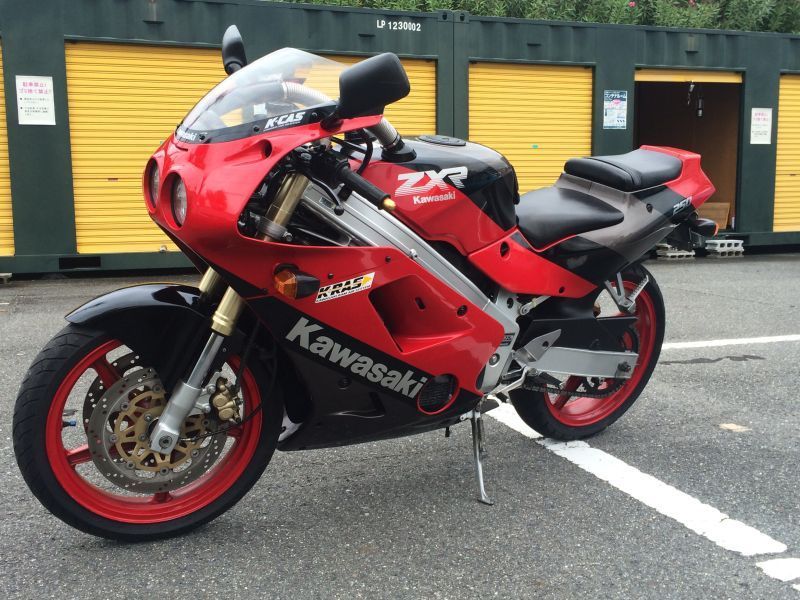 KAWASAKI ZXR250「89式です。古いヤツです。回顧知新です
