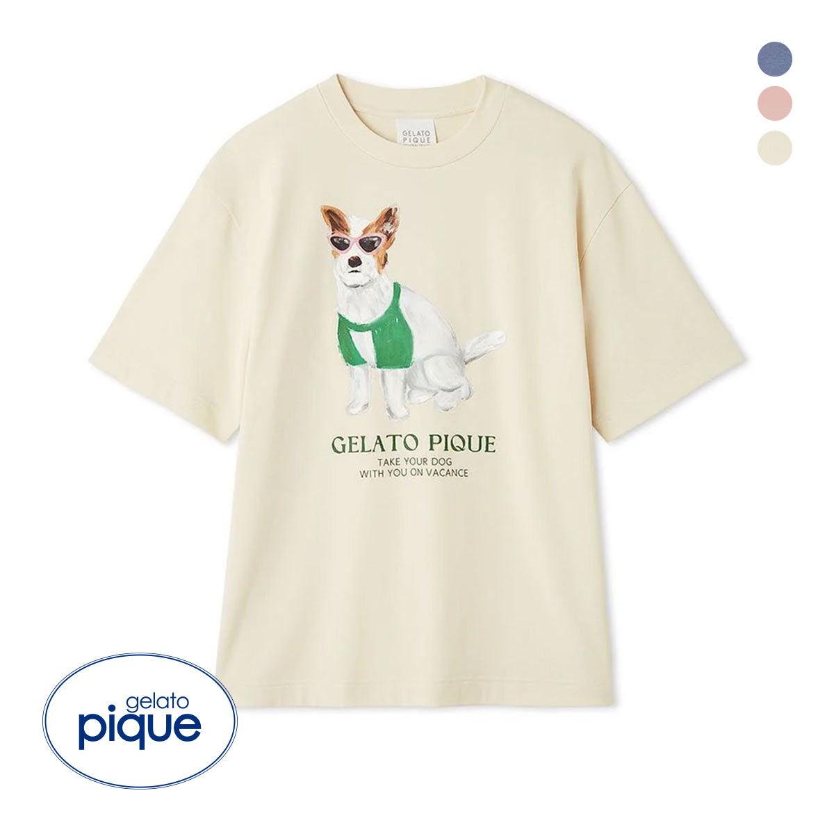 ジェラートピケ ユニセックス ワンポイントTシャツ ジェラピケ ルーム
