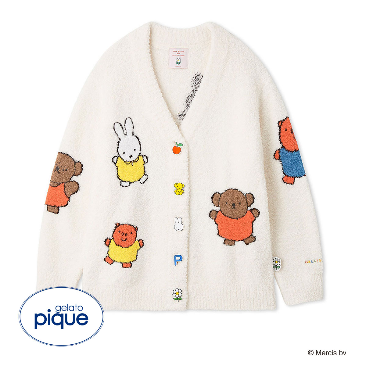 ジェラートピケ gelato pique 【Dick Bruna】【UNISEX】ベビモコ総柄