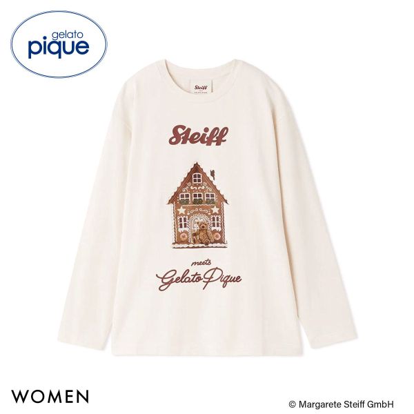 ジェラートピケ レディース シュタイフ パウダーネップジャガード