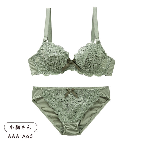 ソニアブラック SONIA black 花柄スカラップレース リボン ブラジャー