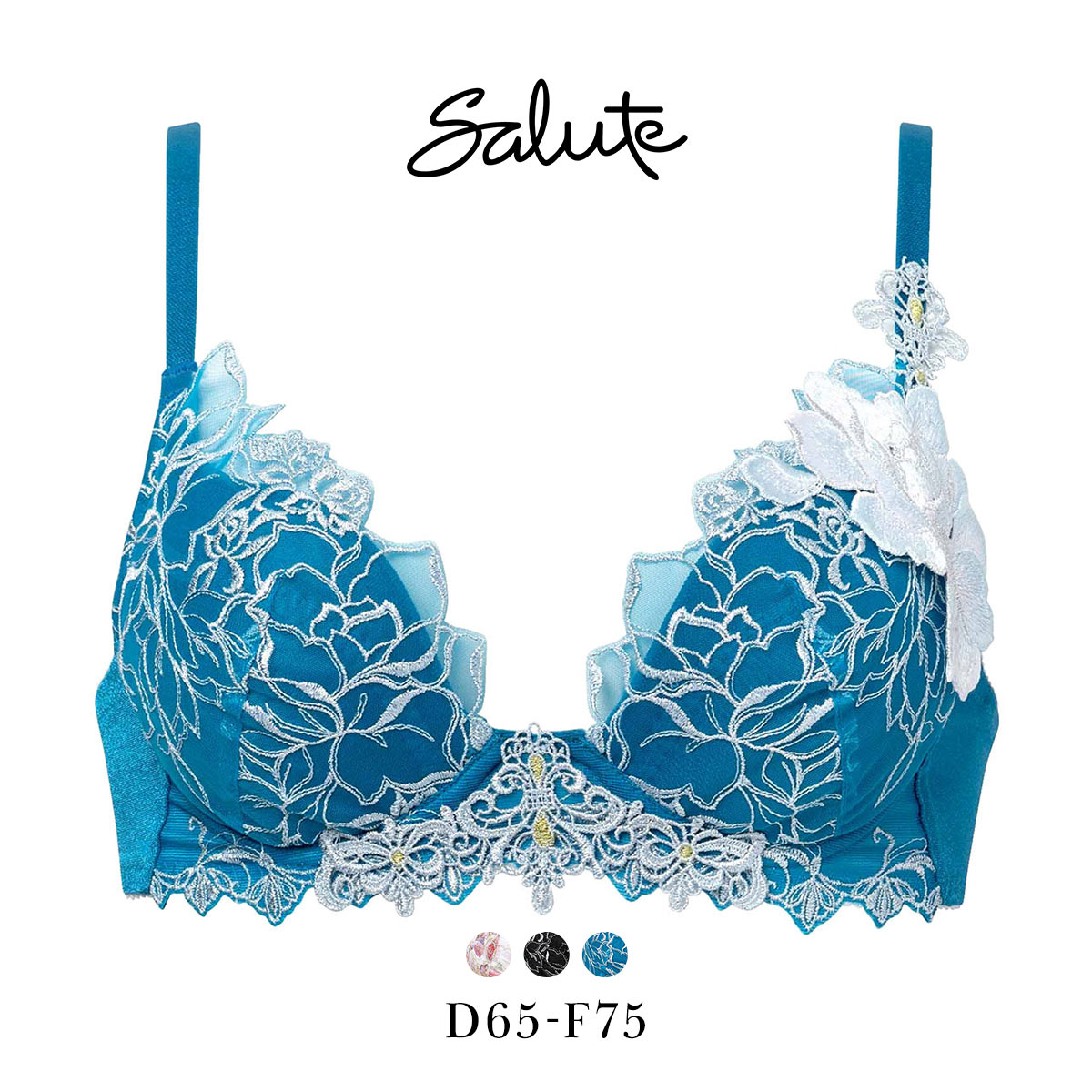 ワコール サルート 17グループ 17G VIVA LINE ブラジャー DEF