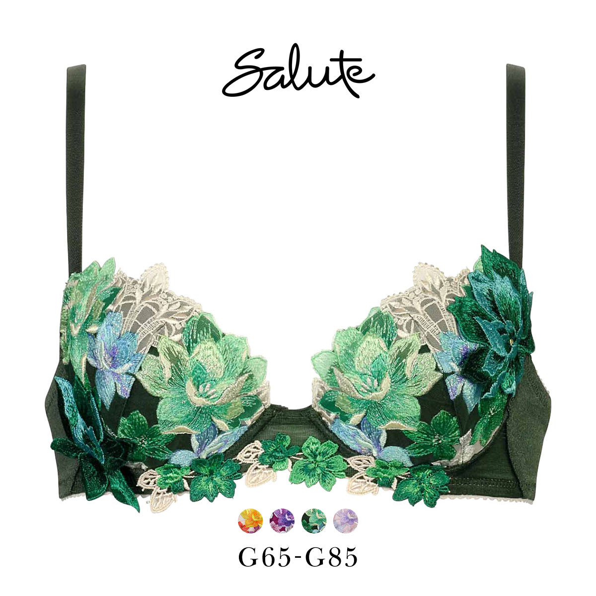 ワコール Wacoal サルート Salute 30G P-UP ブラジャー G プッシュ