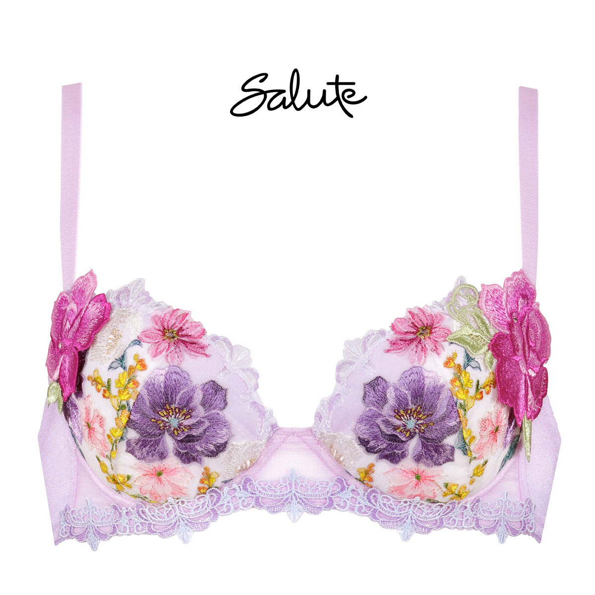 ワコール Wacoal サルート Salute 23AW 93G BTJ493 P-UP ブラジャー