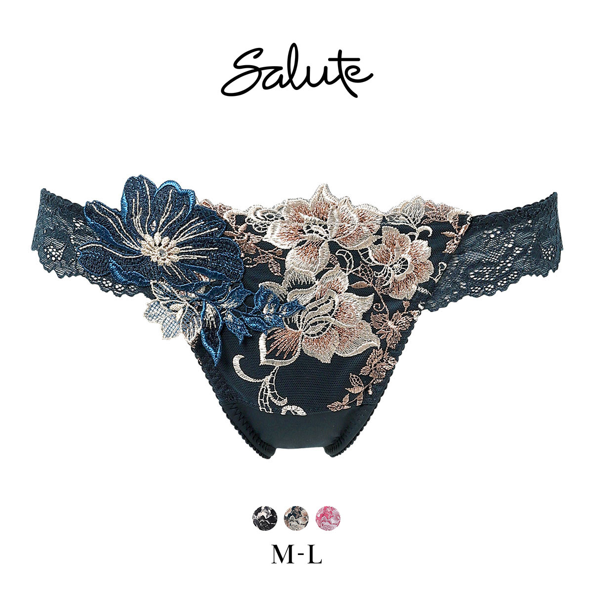 ワコール サルート 28グループ 28G Tバックショーツ ML タンガ ソング