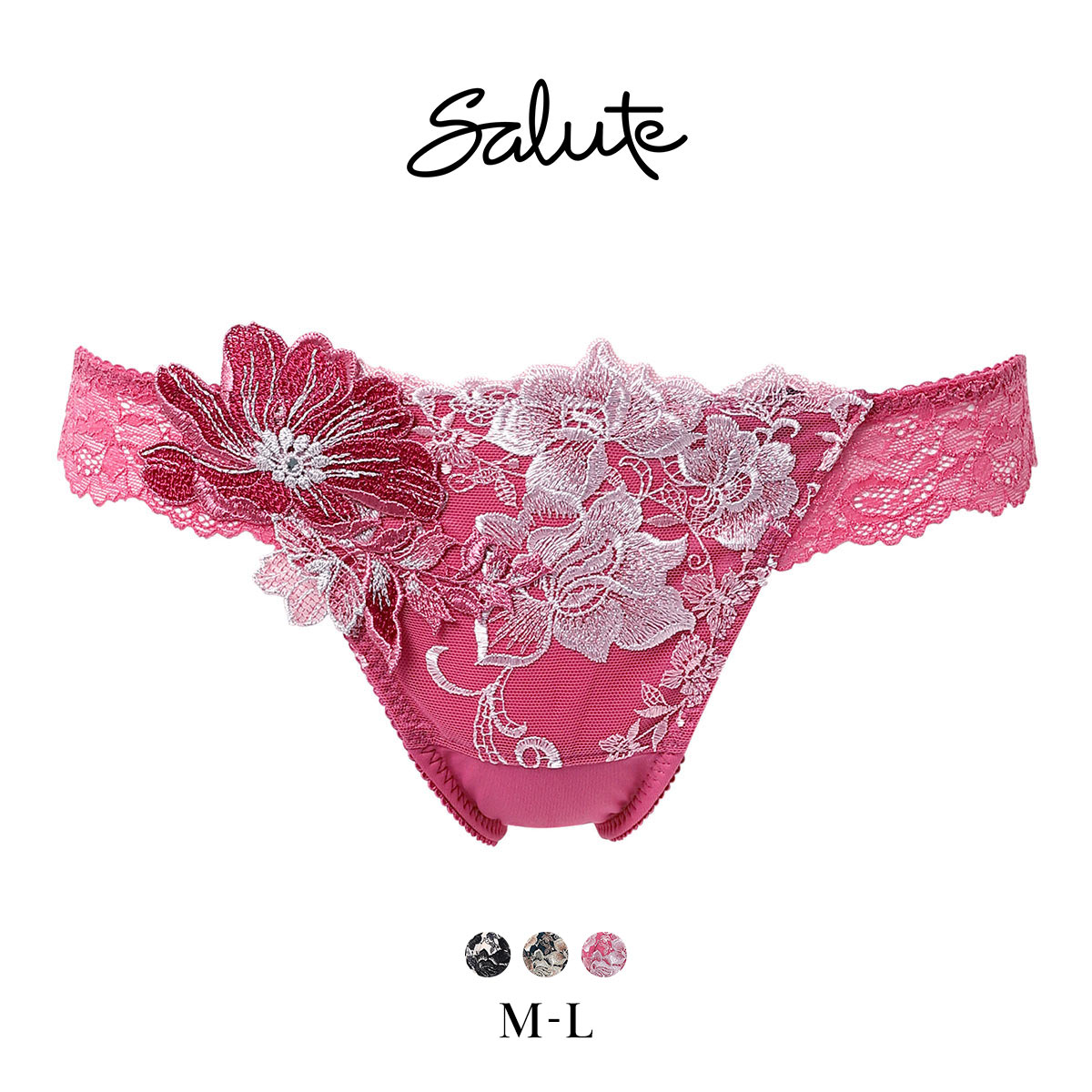 ワコール サルート 28グループ 28G Tバックショーツ ML タンガ ソング