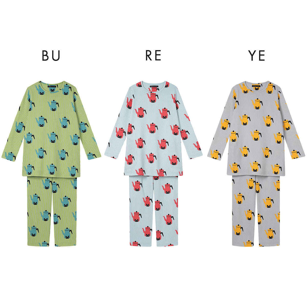 ワコール マタノアツコ ルームウェア 長袖 パジャマ 上下セット