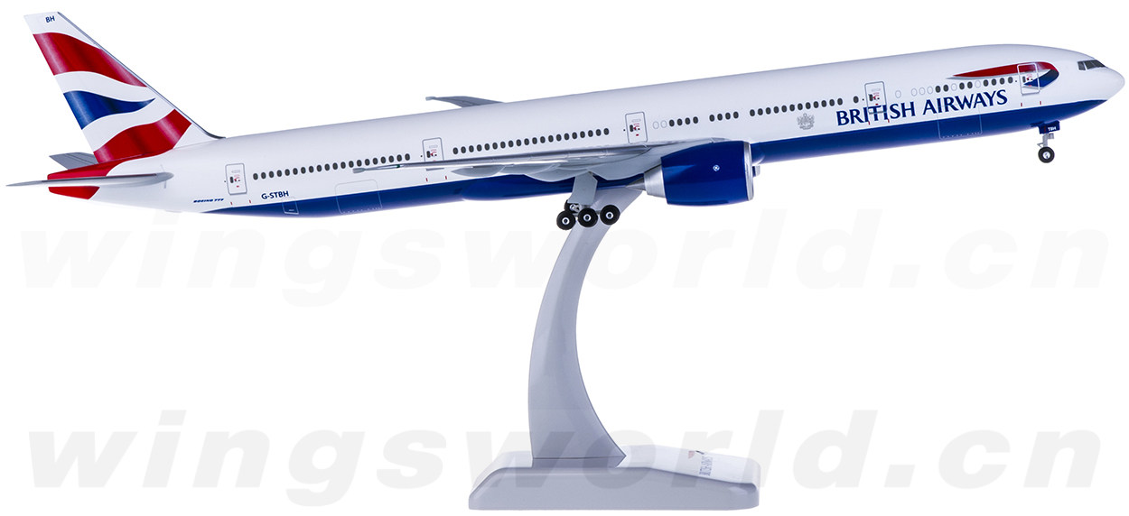 HG0304GR British Airways 英国航空Boeing 777-300ER G-STBH Hogan 1