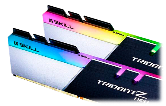 Memória DDR4 G.Skill Trident Z Neo RGB, 16GB (2x8GB) 3600MHz