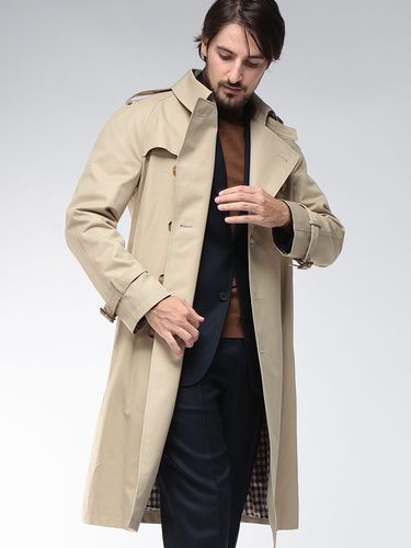 Aquascutum (アクアスキュータム) 総裏チェック ウエストベルト ダブル