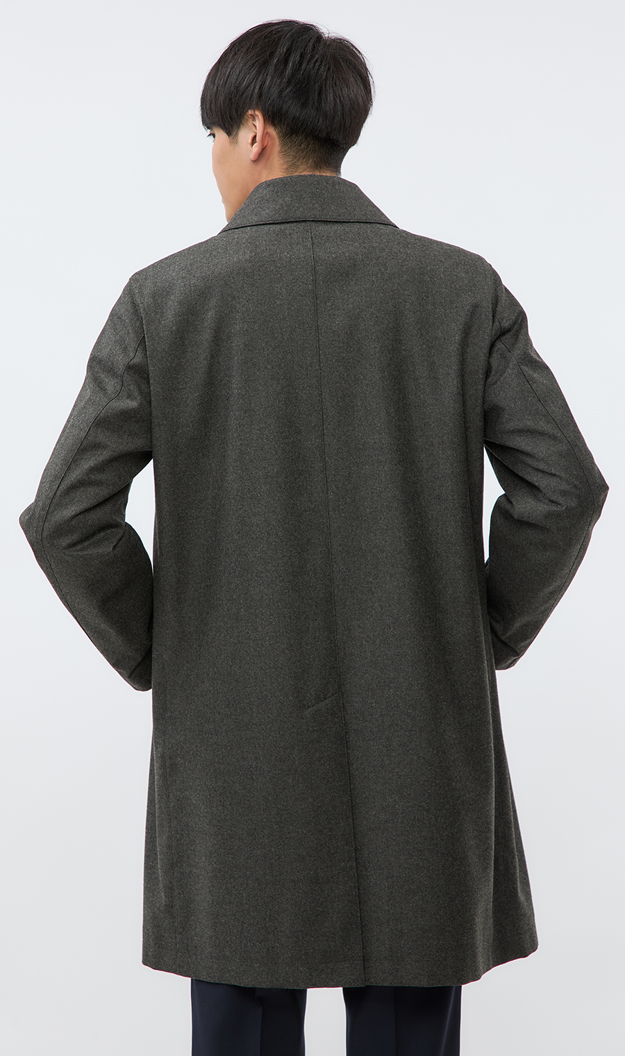 ステンカラーコート【Loro Piana】 (241400-41) | HILTON | 紳士服