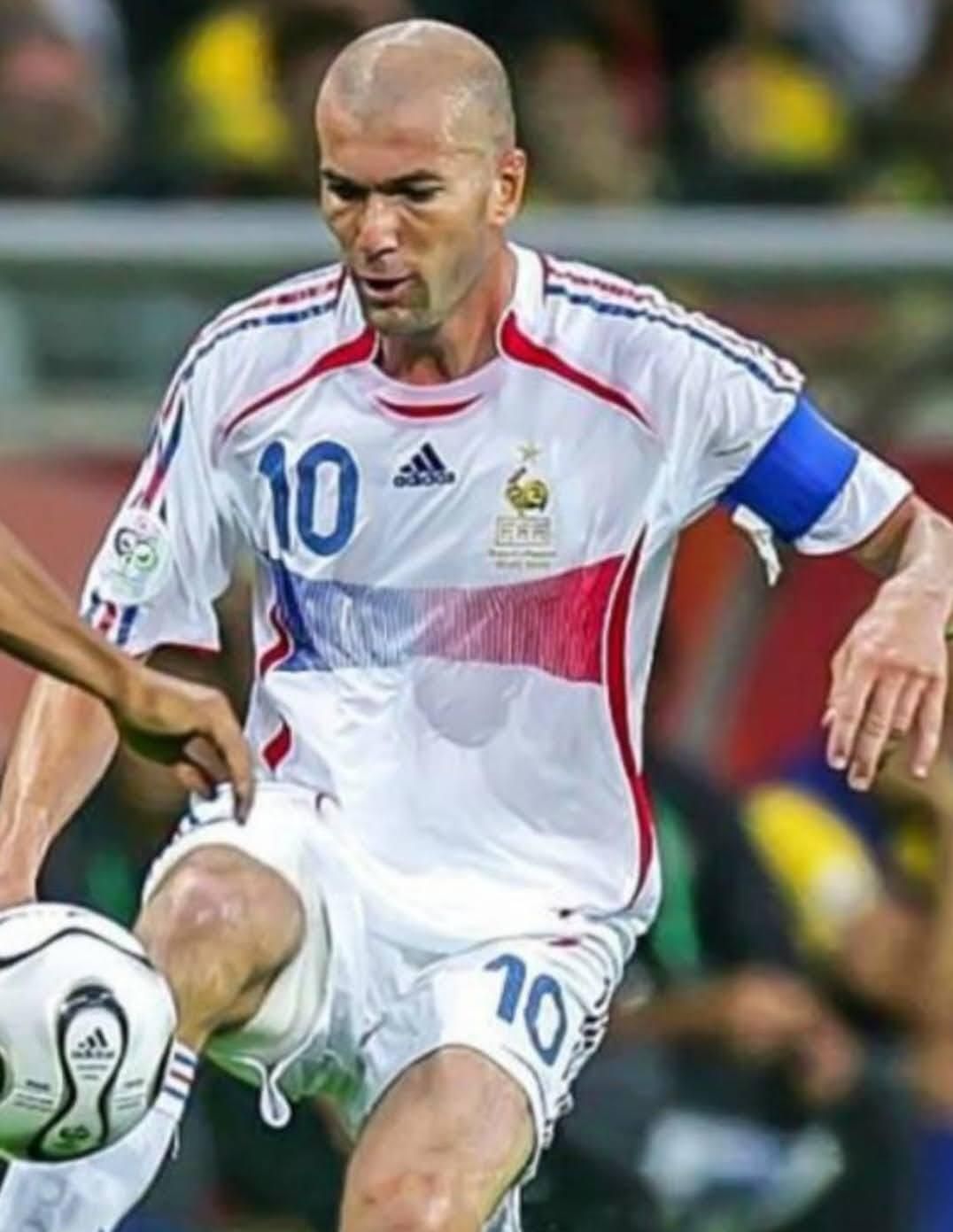 フランス代表（A）2006 W杯 ジダン＃10 + W杯パッチ付き！