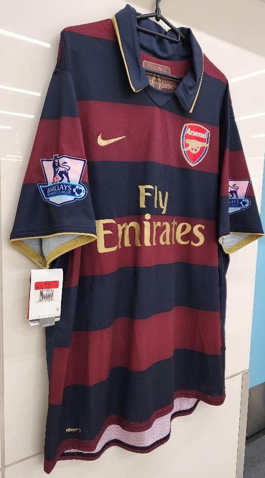 アーセナル（3rd）07/08 ファブレガス＃4 + EPLパッチ付き！
