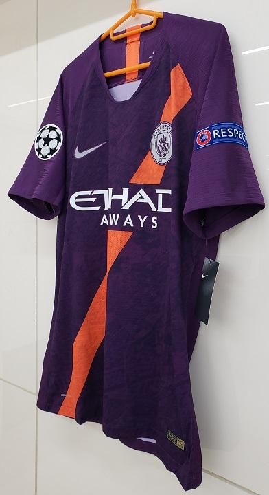 マンチェスターシティ（3rd）18/19 選手支給 UEFA CL用 N&Nセット