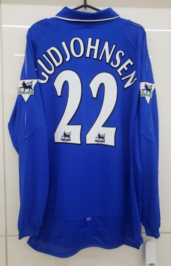 チェルシー（H）01/03 長袖 グジョンセン＃22 + EPL パッチ付き！